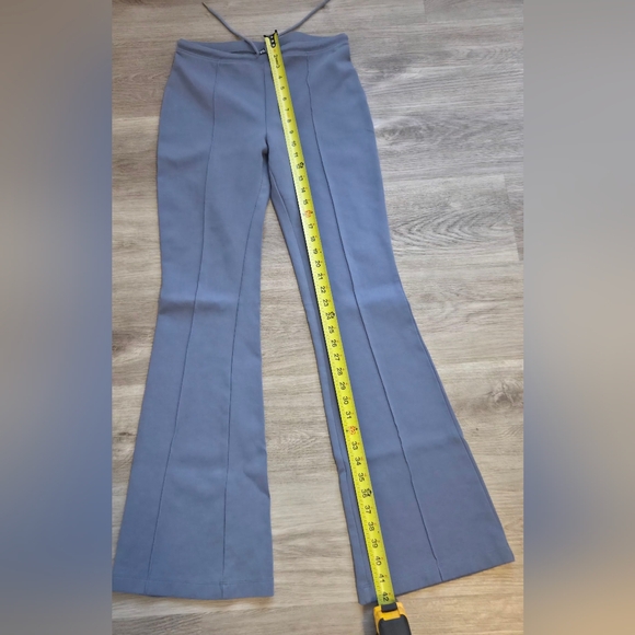 Zara Stylish Blue Flare Pants - Picture 5 of 6